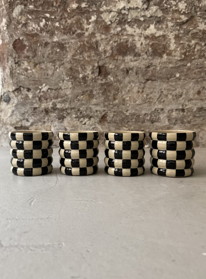 NOIR / CHECK / CUP