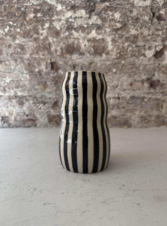 NOIR / STRIPE / VASE