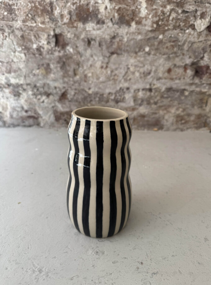 NOIR / STRIPE / VASE
