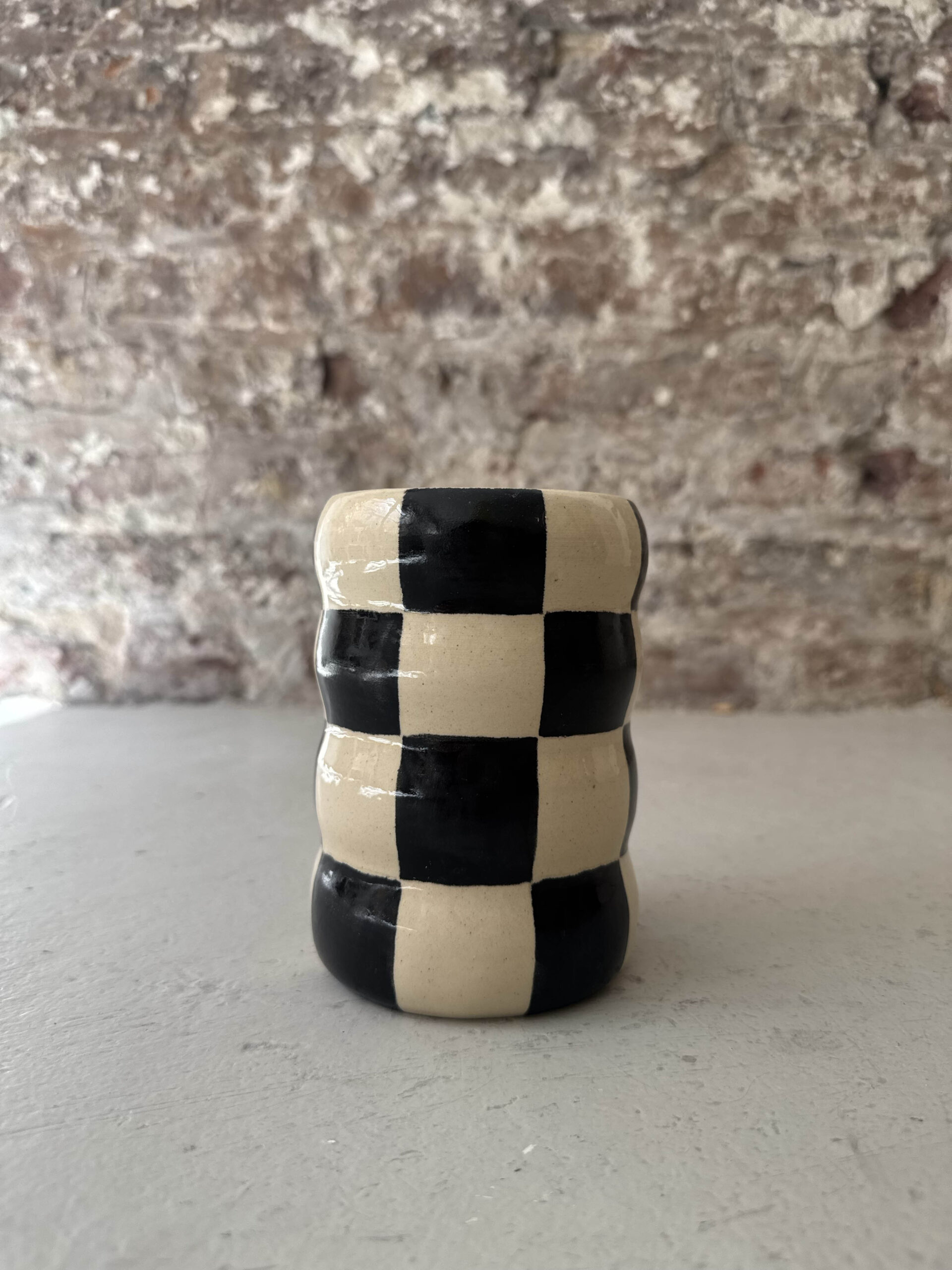 NOIR / CHECK / VASE NO.2 – Bild 4