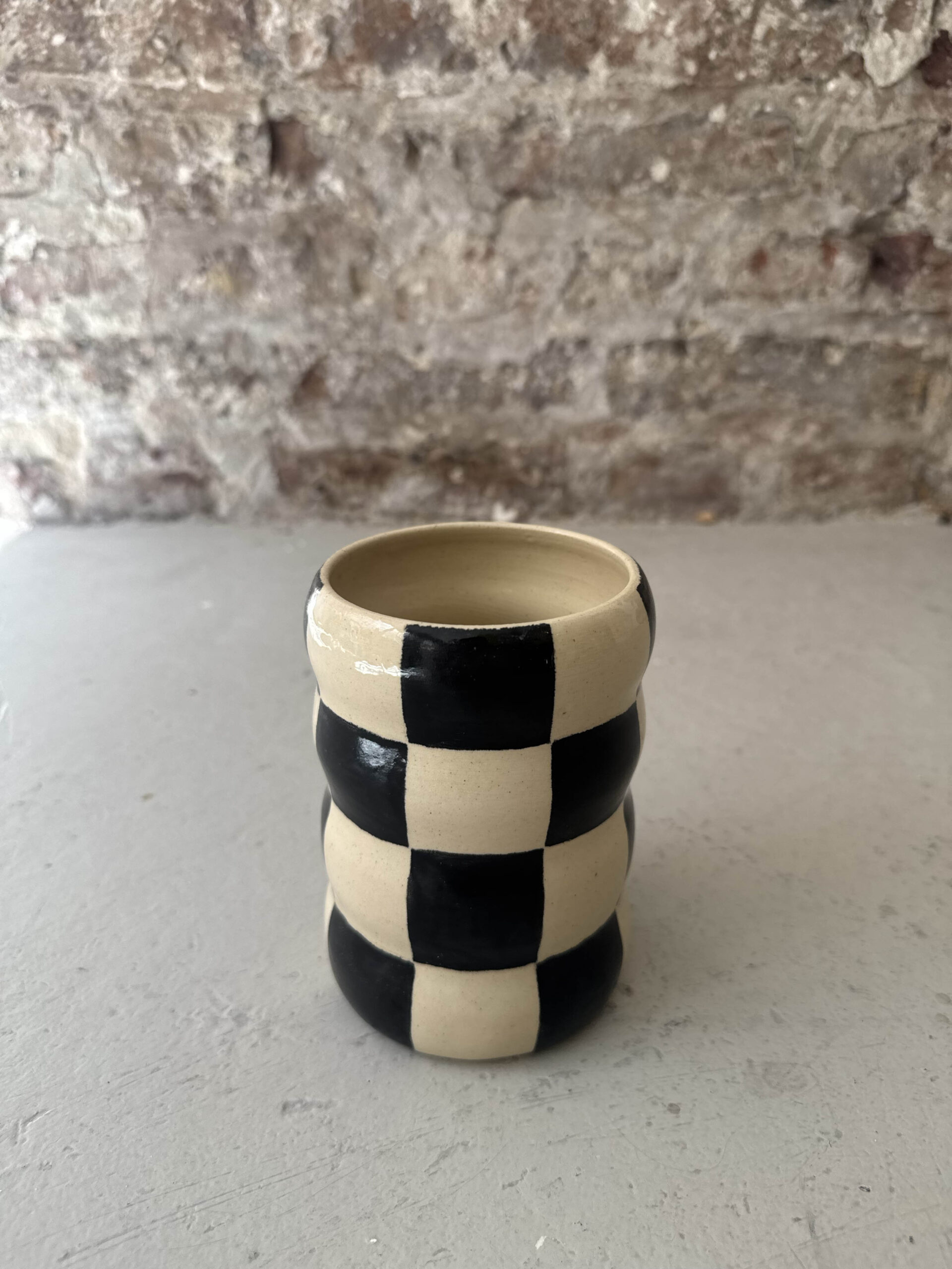 NOIR / CHECK / VASE NO.2 – Bild 3