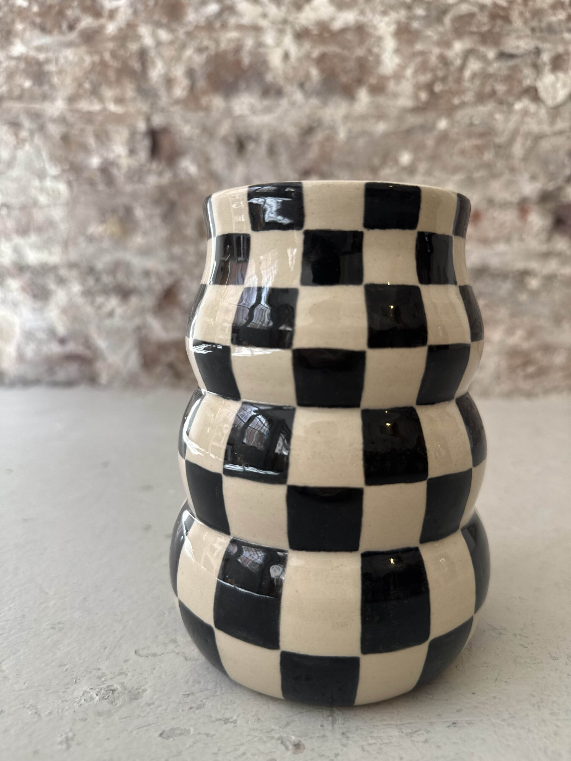 NOIR / CHECK / VASE NO.1 – Bild 5