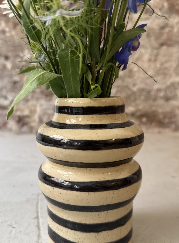 NOIR / STRIPE / VASE
