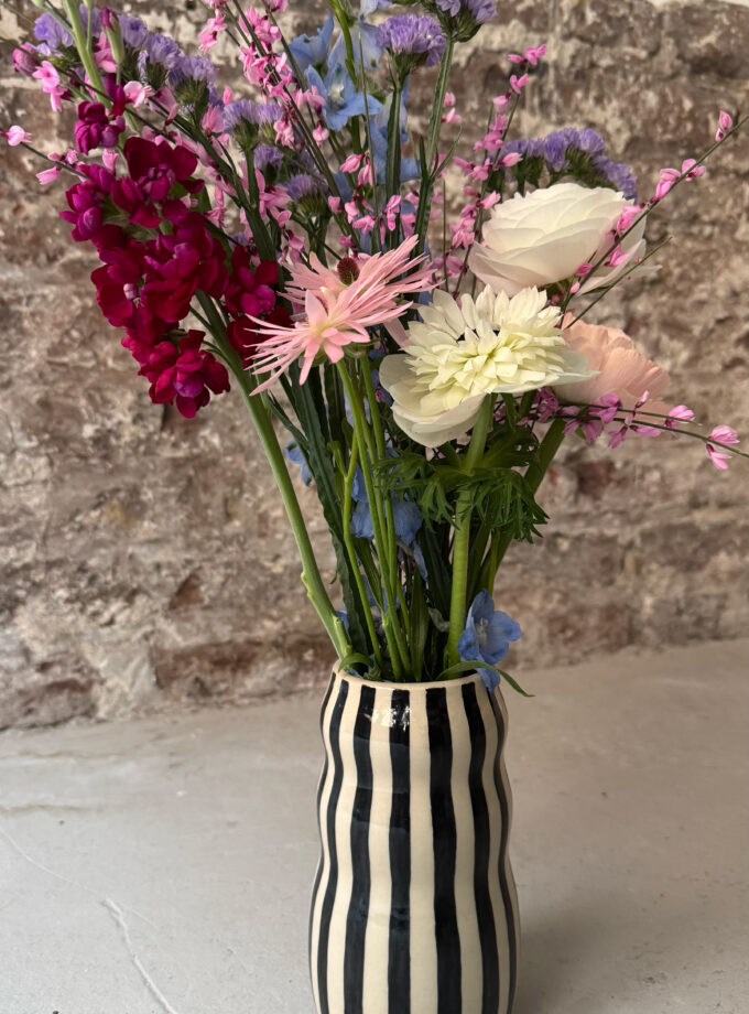 NOIR / STRIPE / VASE