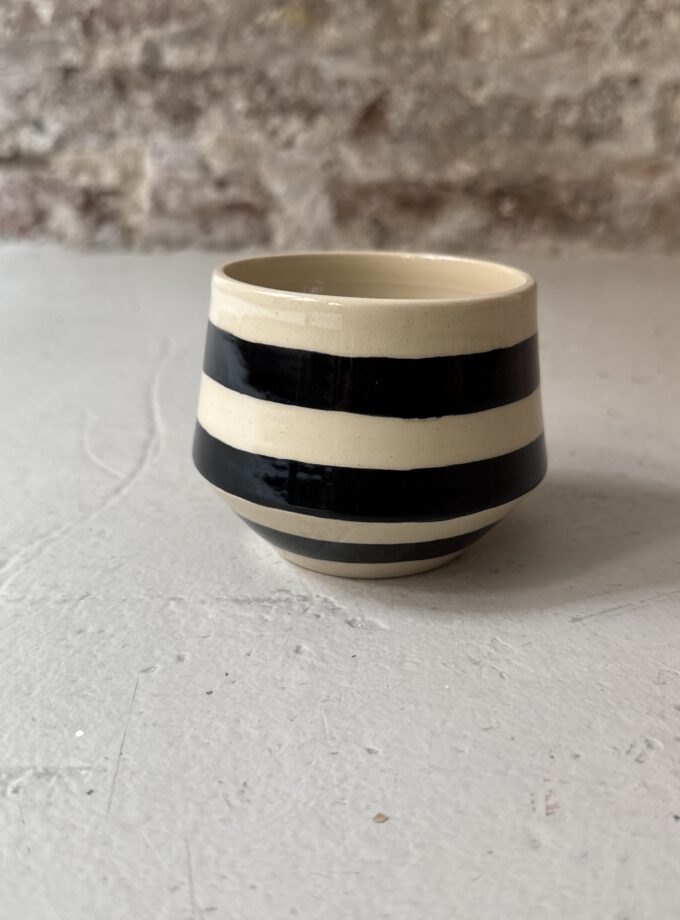 NOIR / STRIPE / CUP