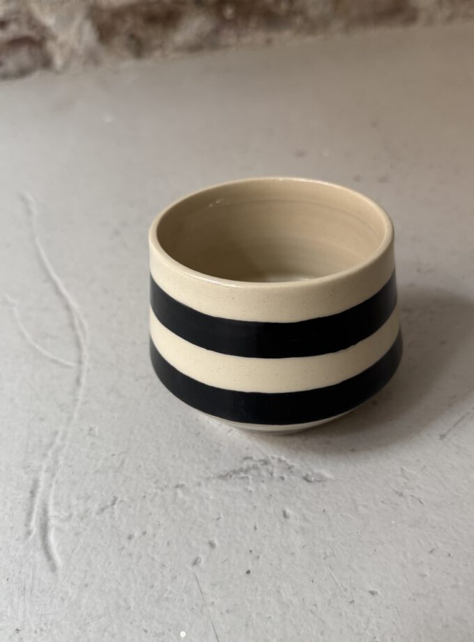 NOIR / STRIPE / CUP